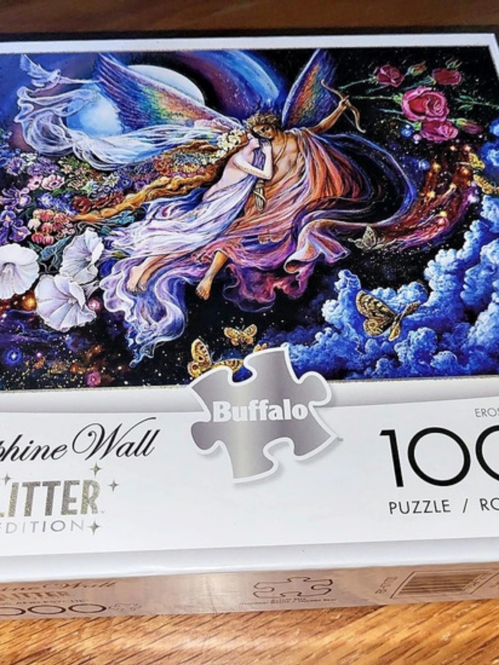 Buffalo Josephine Wall Glitter Edition Eros and Psyche 1000 Piece Puzzle New